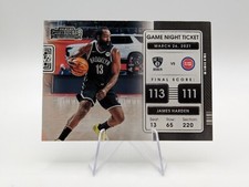 James Harden 2021-22 Panini Contenders Game Night Ticket #11 Nets