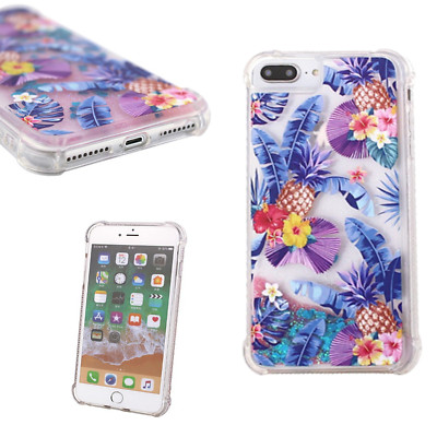 ^ Liquid Shock Proof Ecken Kanten Schale Hülle Case ANANAS Apple iPhone 8 Plus 