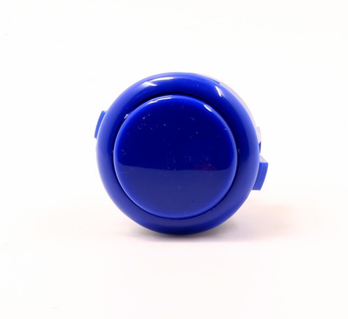 Interruptor de apagado de guitarra Sanwa Denshi original OBSF-30 ROYAL AZUL JAMMA - Imagen 4 de 8