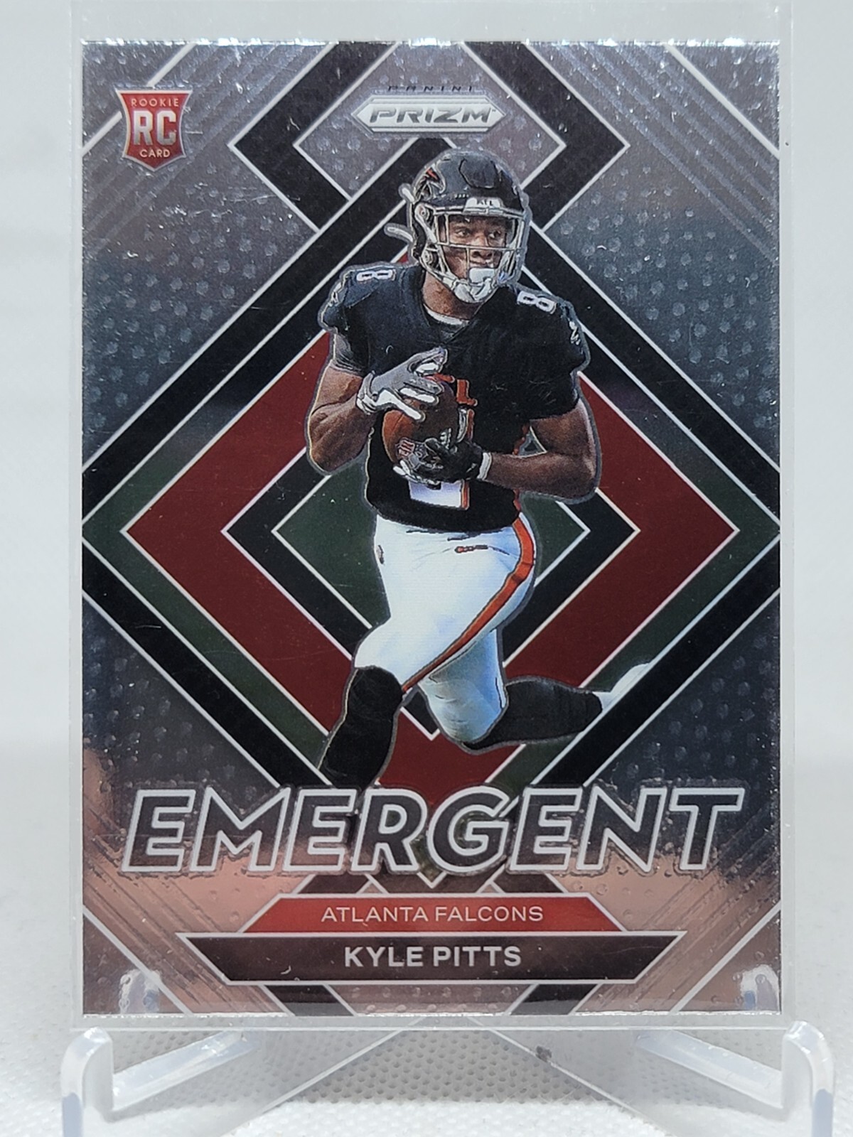 2021 Panini Prizm Football Kyle Pitts Emergent Rookie Card E-11 FALCONS D3F