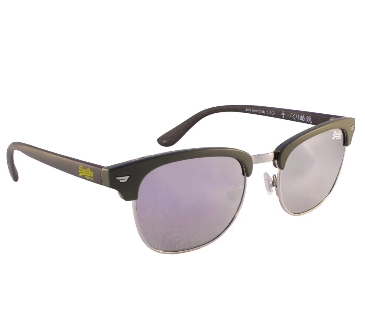 Superdry SDS Kendrik 107 Unisex Sunglasses Green Marl | eBay