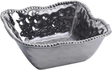 Pampa Bay Porcelain Large Square Salad Bowl