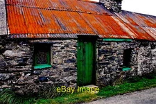 Photo 6x4 Cregneash Village - Village lane and building off A31 View is t c2003