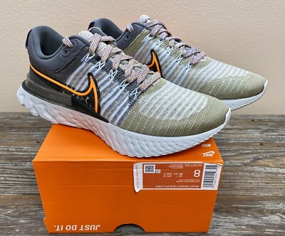 Nike React Infinity Run FK 2 MFS Brown Running Shoes DC4577-001 Size 8 /Wmns 9.5