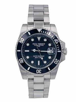 Paul Vermot Sub 200M Automatic Seiko PV2115KO/410 Discounted New