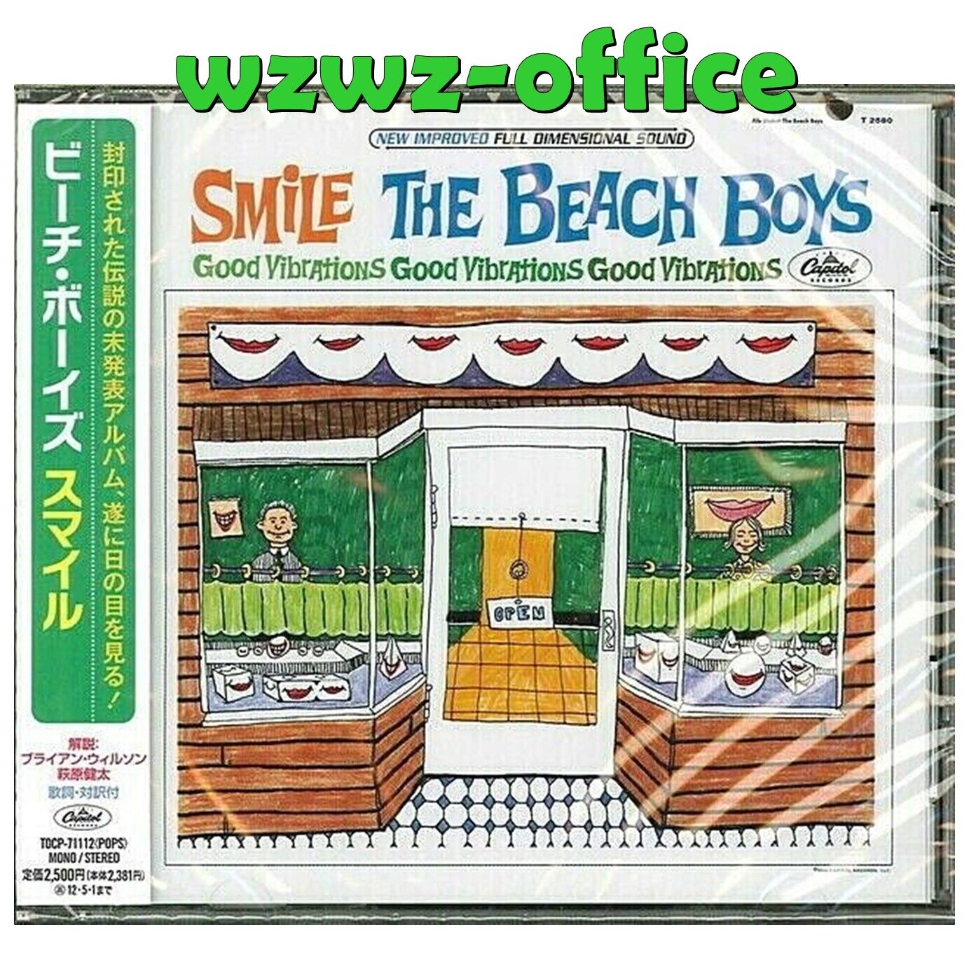 The Beach Boys SEALED NEW CD "The Smile Sessions" Bonus Tracks Japan OBI E