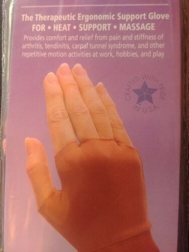 Thergonomische Handhilfen therapeutische ergonomische Stützhandschuhe Ihrer Wahl Größe Neu - Bild 2 von 3