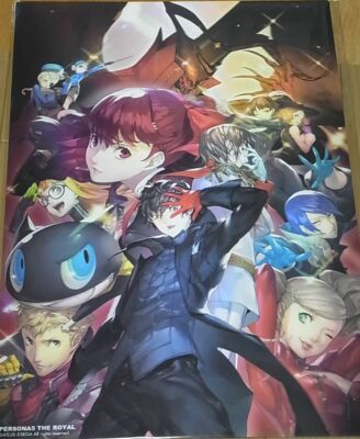 Persona5 The Royal A3 SIze Lenticular 3D Effect Poster P5 Persona