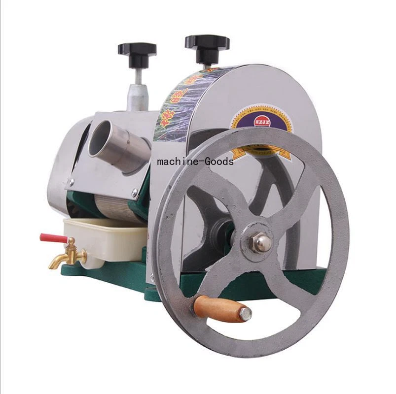 Comercial MÁQUINA EXPRIMIDORA DE CAÑA DE AZÚCAR MOLINO PRENSA EXTRACTORA Engranaje de acero inoxidable TN Foto 2 de 4