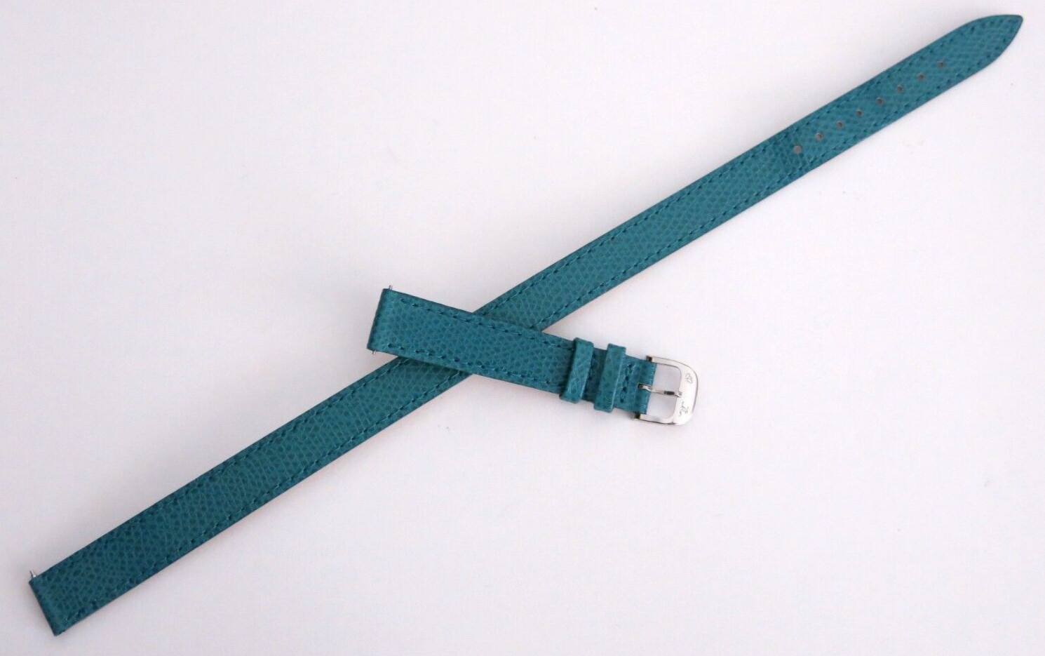 Jaeger-LeCoultre Extra Long Wrap Strap Light Blue Calf 14.0mm OEM New !