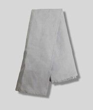  35 Tallia Men's Gray Solid Cotton Classic Handkerchief Hankie Pocket Square