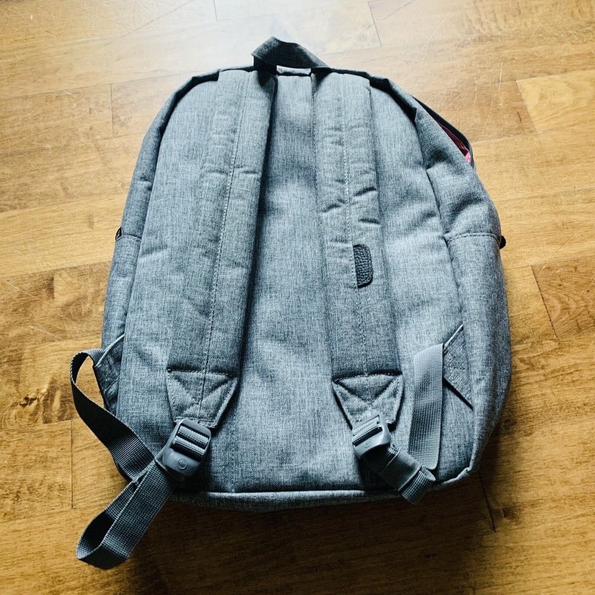 Herschel Supply Co. Grey Heritage-Style Backpack with Black Straps GET READY FOR THE BACK TO SCHOOL WITH HERSCHEL main image 2