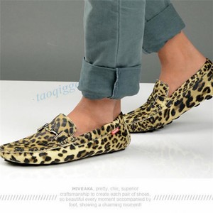 leopard driving moccasins