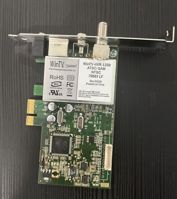 Hauppauge WinTV HVR-1250 ATSC/QAM PCIe TV Tuner Card
