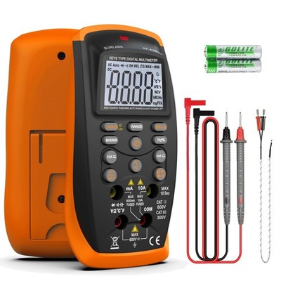 Multimeter TRMS 6000 Counts Voltage Meter NCV Data Hold Backlight