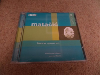 CD ALBUM BBC - MATACIC BRUCKNER SYMPHONY NO 3