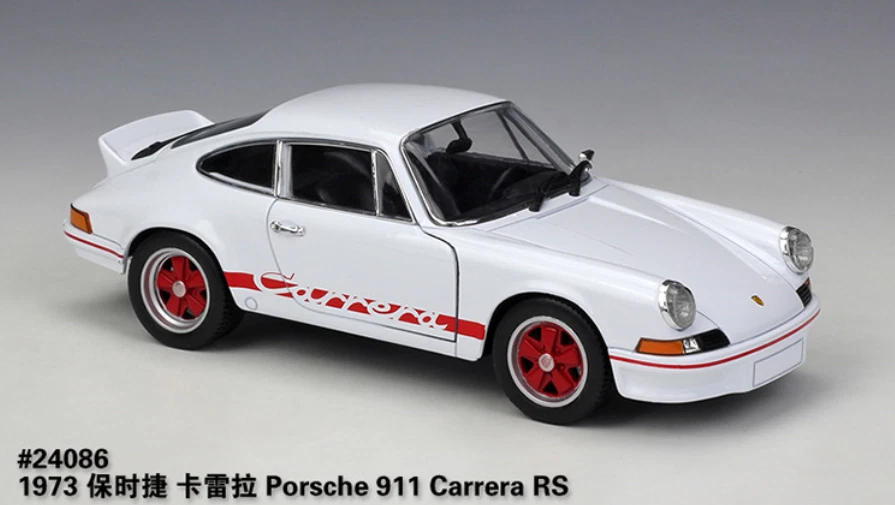 Welly 1:24 Porsche 1973 911 Carrera RS  Model Diecast Car Vehicles New in Box - Image 3 of 4