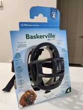 NEW Baskerville Ultra Basket Muzzle For M Dogs Size 4 Comfort Company Of Animals