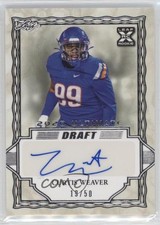 2020 Leaf Ultimate Draft 19/50 Curtis Weaver #BA-CW1 Auto 0s3
