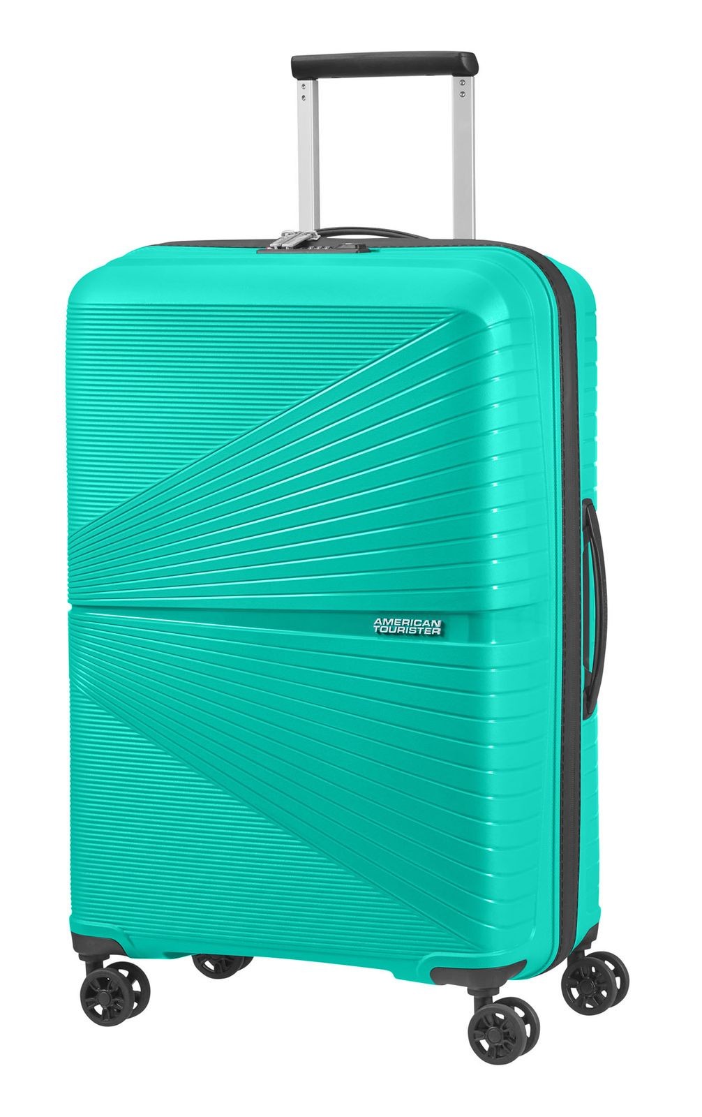 American Tourister Spinner 67 / 24 TSA Trolley Aqua Green
