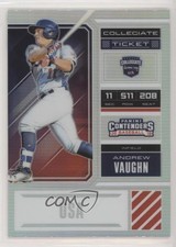 2018 Elite Extra Edition USA Collegiate Ticket Holo Prizm Andrew Vaughn e6q