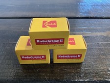Vintage Lot Of 3 Kodak Kodachrome II Color Film K135-20 Expired Vintage Film