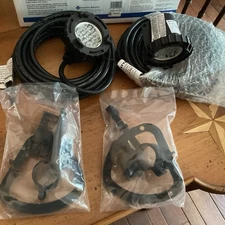 Franklin Electric Little Giant Incomplete ONLY 2 Lights 2 Connectors Pre-Owned