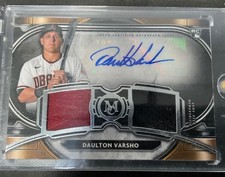 2021 Topps Museum Daulton Varsho Signatures RPA Rookie Auto Blue Jays /349