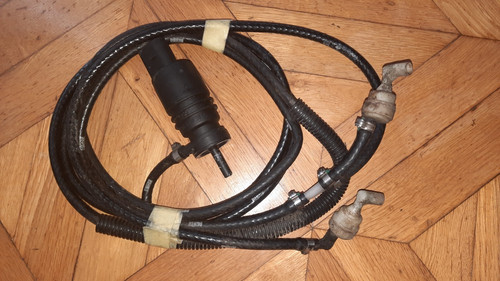 BMW Z3 Wischwasser Pumpe Wasch Pumpe + Schlauch Leitung