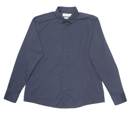 Mizzen + Main Navy Ludlow Performance Size XXL Button Down Shirt Long Sleeve - Picture 2 of 16
