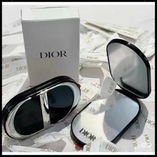 Dior New CD Logo Makeup Mirror with Phone Holder Stand Dual Mirror 3M