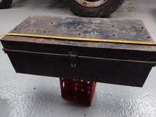 Vintage Old Metel Trunk In Fair Condition for Age