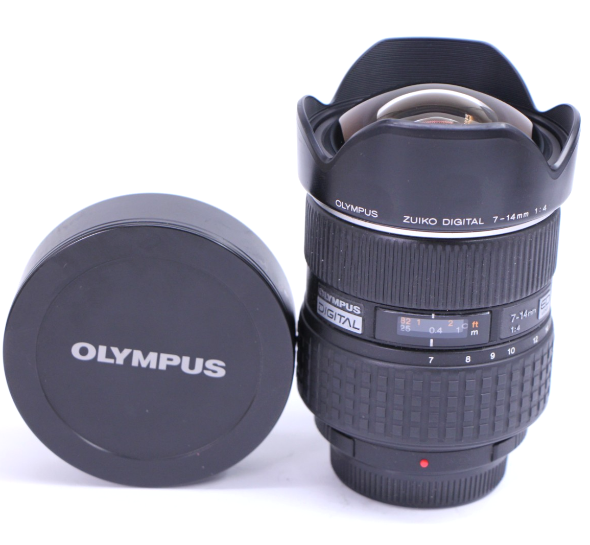 Olympus Zuiko Digital 7-14mm F4 ED Zoom Lens 4/3 Four Thirds AF
