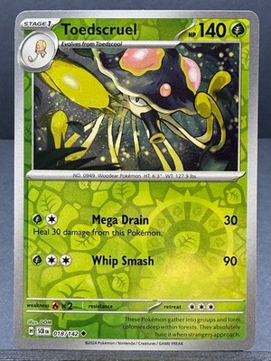 POKEMON STELLAR CROWN SET SV07 REVERSE & HOLO 2024 NEAR MINT YOU CHOOSE