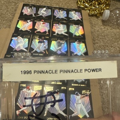 1996 Pinnacle Power 20 Card Insert Set(missing #17)