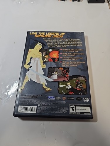 Samurai Jack The Shadow of Aku PS2 PlayStation 2 No Manual - Picture 3 of 3