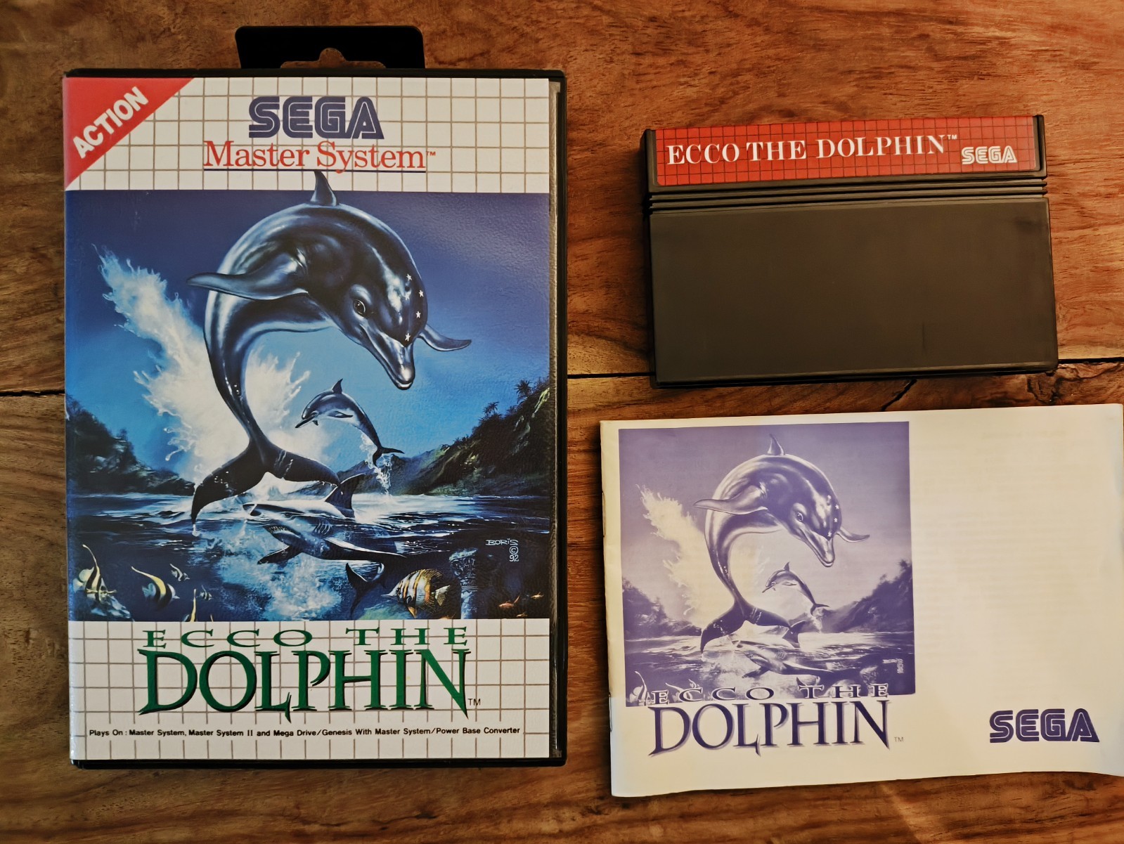 Ecco the Dolphin - SEGA Master System MS - Complet - PAL - Très Bon Etat