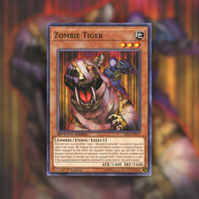 Yu-Gi-Oh Zombie Tiger - Speed Duel: Arena of Lost Souls 1st Ed SBLS-EN033
