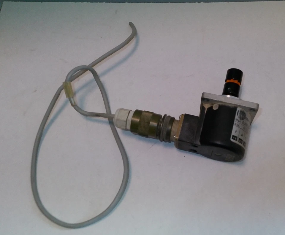 Eltra MODEL: EL63E50Z5/28P10X6MR Rotary Encoder w/ Mating MIL Connector - Image 3 of 4