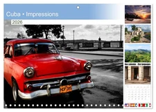 Cuba • Impressions (Monthly Wall Calendar 2026 16.5 x 23.4 (open)), CALVENDO 14 