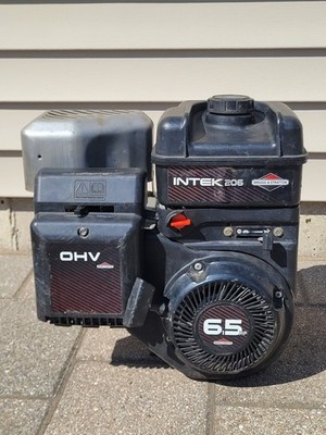 6.5 Hp Briggs And Stratton Horizontal Shaft Engine Intek 206, Needs Repair 