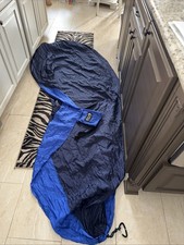 Eagles Nest Outfitters ENO DoubleNest Hammock Navy/Royal With Carabiners 5181