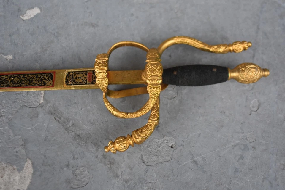 Arme ancienne épée de décoration espagnole de Toléde - Photo 2/4