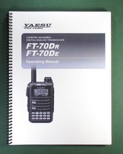 Yaesu FT-70Dr/De Instruction Manual - with Protective Covers!