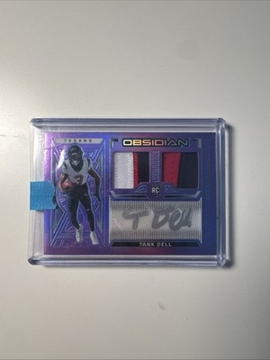 2023 Panini Obsidian - RPA Tank Dell #RJI-NTD Purple Flood Electric Etch /30