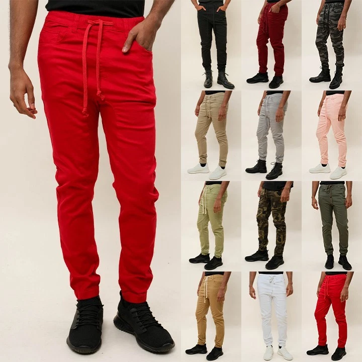 Victorious Men's Jogger Drop Crotch Twill Pants JG804 SMALL~5XL FREE SHIP
Opens in a new window or t