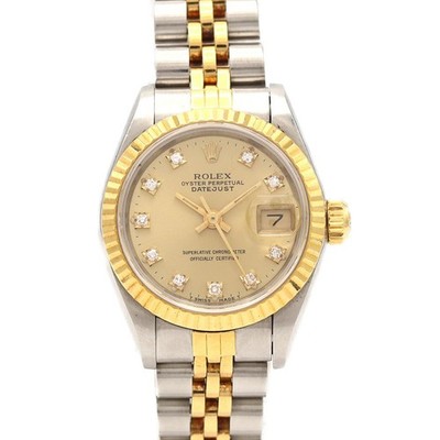 Authentic [Unserviced - Value Price] Rolex Datejust 69173G. SSxYG Mechanical...