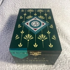 CAO L'Anniversaire Robusto Empty Wood Cigar Box 5.5" x 4.25" x 3.25" Ships Free
