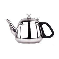 1pc 1.2/1.5/2.0L Stainless Steel Teapot Tea Kettle Coffee Pot /With Tea Strainer