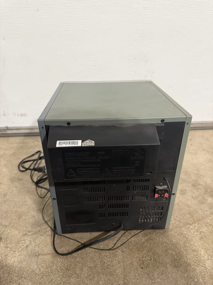 RCA RS2653 5-Disc CD MP3 Stereo Cassette Tuner + RS2652 Bass Speaker - Image 4 of 4